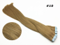 Preview: Tape Extensions 50cm - 10#  Hellbraun