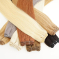Preview: Echthaar Tresse 1# Schwarz 100 g