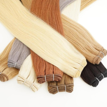 Echthaar Tresse 1# Schwarz 100 g