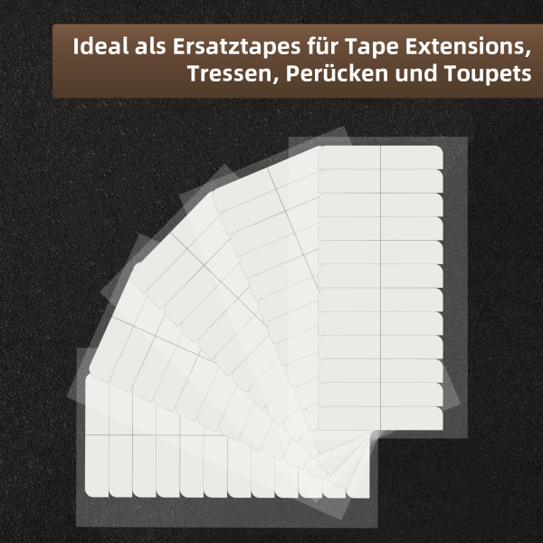 iExtension Klebestreifen für Tape Extensions & Skin weft und Perücke
